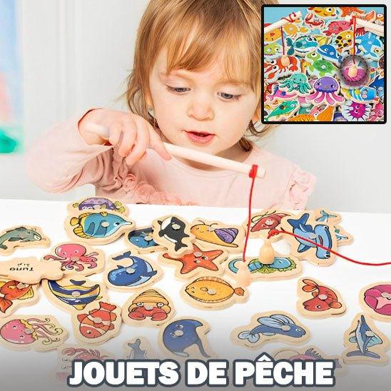 Jouets en Bois Vie Marine pour Enfants - Pêche Magique - Princesse Valentine