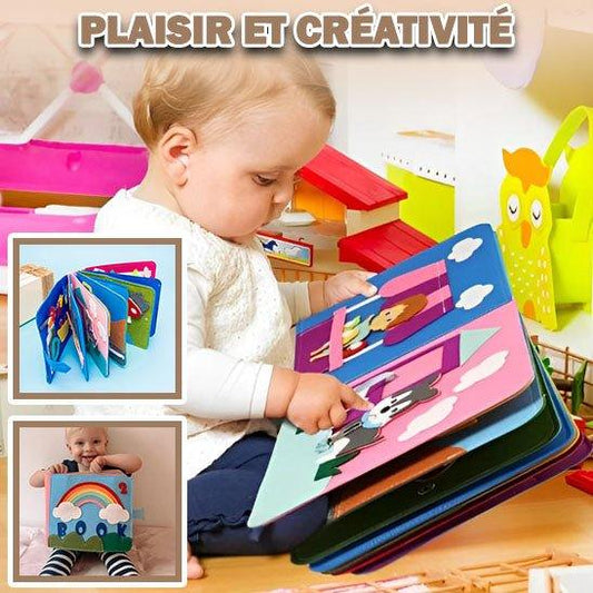 Livre Sensoriel 3D Montessori - Princesse Valentine