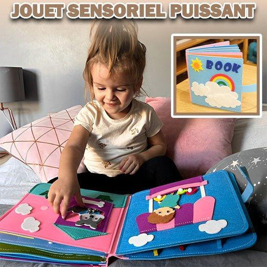 Livre Sensoriel 3D Montessori - Princesse Valentine