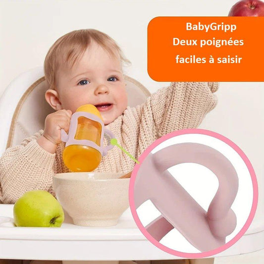 Poignée de Bouteille en Silicone pour - BébéBabyGripp - Princesse Valentine